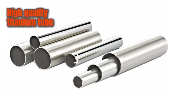 Высокочистая горячекатаная круглая титановая труба для промышленного использования